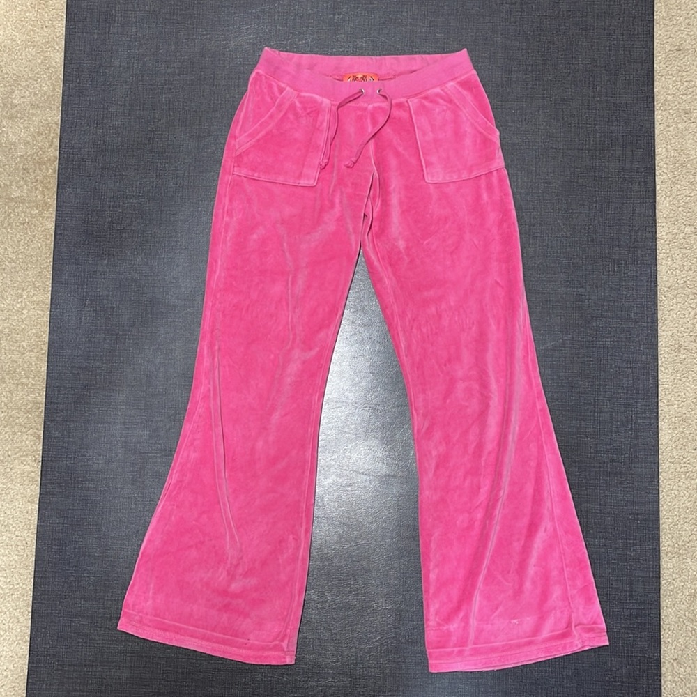 Y2K Juicy Couture Velour BubbleGum Pink Pants